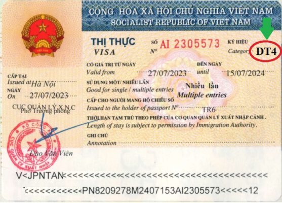 thời hạn của visa lao động