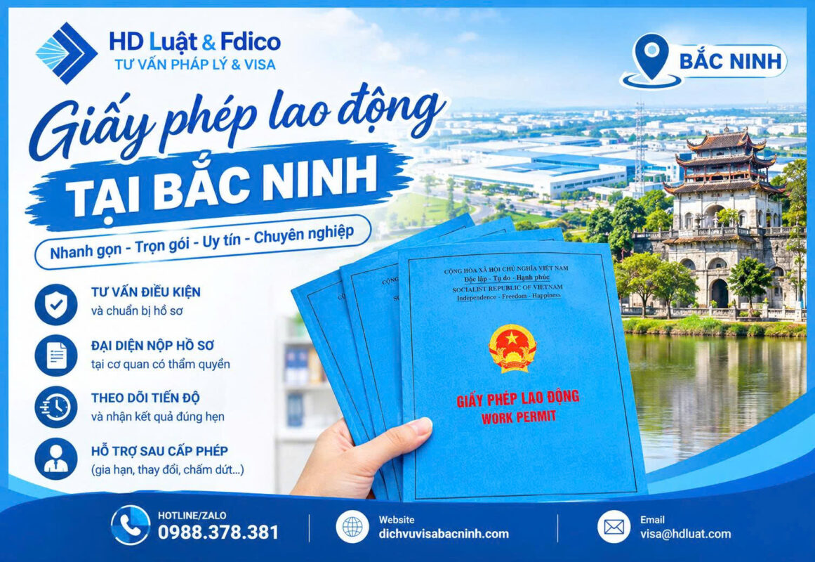 Giấy phép lao động tại Bắc Ninh; Gia hạn giấy phép lao động tại Bắc Ninh