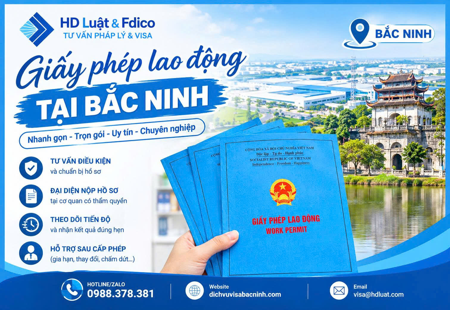 Giấy phép lao động tại Bắc Ninh