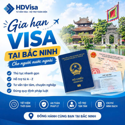 Gia hạn visa tại bắc ninh